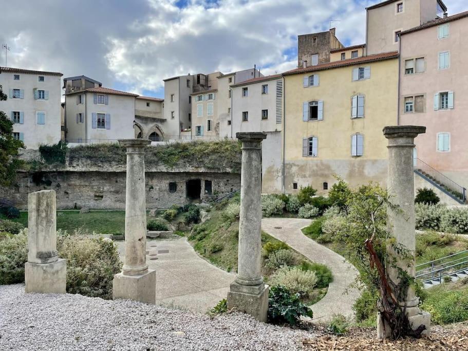 Le Moulin 3 - Appartement Tout Confort Centre Ville - Beziers - Wifi - Tv Connecte Ngoại thất bức ảnh